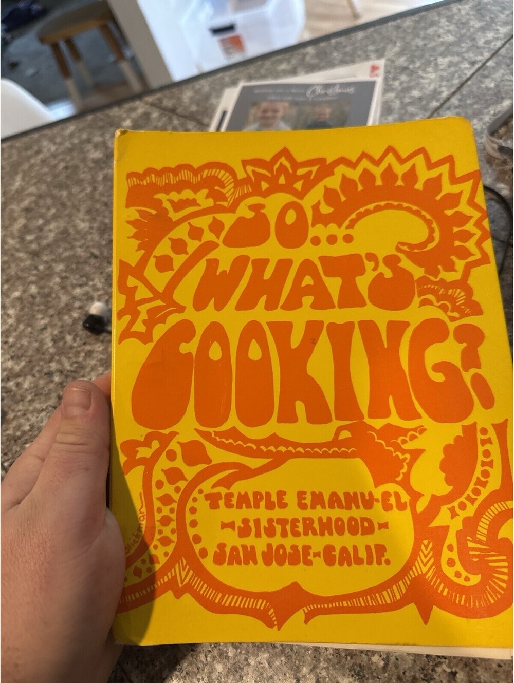 Vintage Jewish Cookbook O Whats Cooking Temple Emanu-El San Jose CA